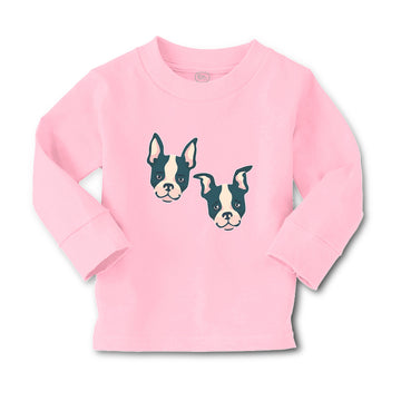 Baby Clothes Cute Dog Buddies Heads and Faces Boy & Girl Clothes Cotton