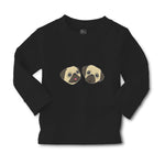 Baby Clothes Cute Pug Buddies Heads and Faces Boy & Girl Clothes Cotton - Cute Rascals