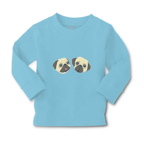 Baby Clothes Cute Pug Buddies Heads and Faces Boy & Girl Clothes Cotton - Cute Rascals