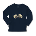 Baby Clothes Cute Pug Buddies Heads and Faces Boy & Girl Clothes Cotton