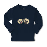 Baby Clothes Cute Pug Buddies Heads and Faces Boy & Girl Clothes Cotton - Cute Rascals