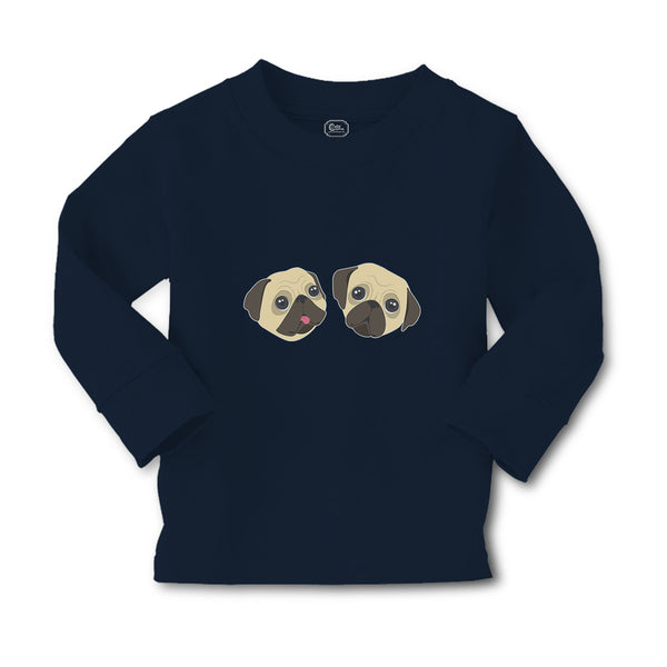 Baby Clothes Cute Pug Buddies Heads and Faces Boy & Girl Clothes Cotton - Cute Rascals