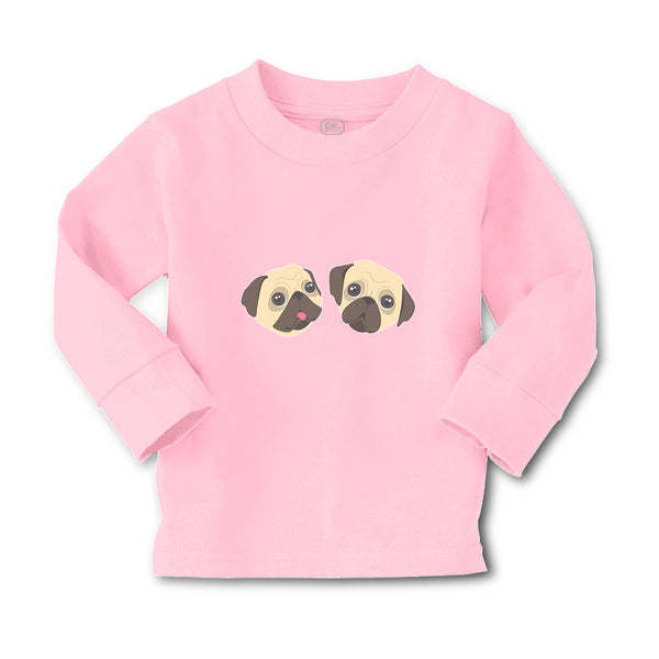 Baby Clothes Cute Pug Buddies Heads and Faces Boy & Girl Clothes Cotton - Cute Rascals