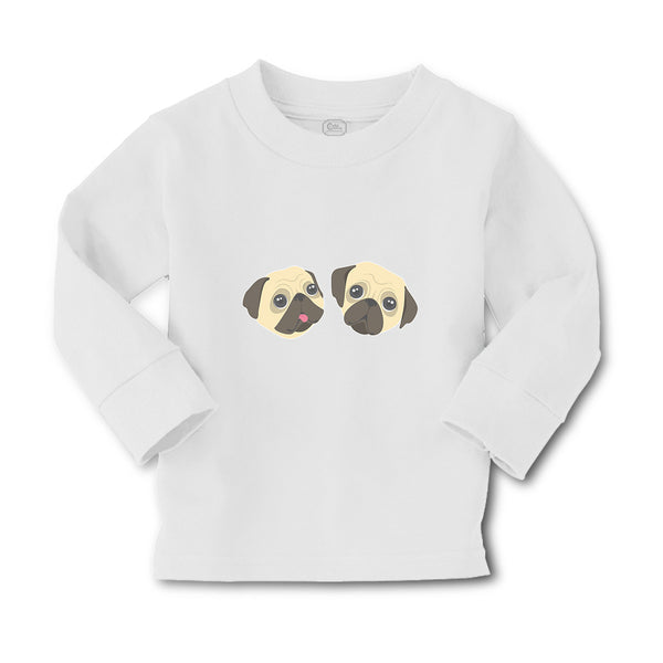 Baby Clothes Cute Pug Buddies Heads and Faces Boy & Girl Clothes Cotton - Cute Rascals