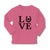 Baby Clothes Love Horse Shoe with Black Heart Boy & Girl Clothes Cotton - Cute Rascals