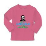 Baby Clothes Abe Lincoln Is My Homeboy Boy & Girl Clothes Cotton - Cute Rascals