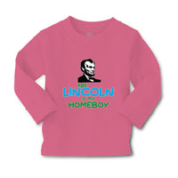 Baby Clothes Abe Lincoln Is My Homeboy Boy & Girl Clothes Cotton - Cute Rascals