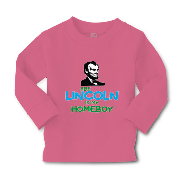 Baby Clothes Abe Lincoln Is My Homeboy Boy & Girl Clothes Cotton - Cute Rascals