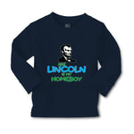 Baby Clothes Abe Lincoln Is My Homeboy Boy & Girl Clothes Cotton - Cute Rascals