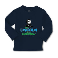 Baby Clothes Abe Lincoln Is My Homeboy Boy & Girl Clothes Cotton - Cute Rascals