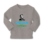 Baby Clothes Abe Lincoln Is My Homeboy Boy & Girl Clothes Cotton - Cute Rascals