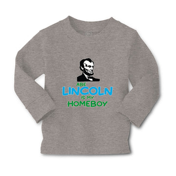 Baby Clothes Abe Lincoln Is My Homeboy Boy & Girl Clothes Cotton