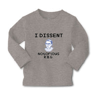 Baby Clothes I Dissent Notorious R.B.G Ruth Bader Ginsburg Boy & Girl Clothes - Cute Rascals