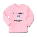 Baby Clothes I Dissent Notorious R.B.G Ruth Bader Ginsburg Boy & Girl Clothes - Cute Rascals