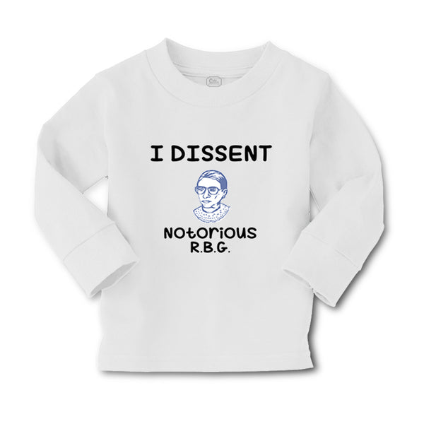 Baby Clothes I Dissent Notorious R.B.G Ruth Bader Ginsburg Boy & Girl Clothes - Cute Rascals