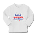 Baby Clothes Make America Cute Again Trump Boy & Girl Clothes Cotton