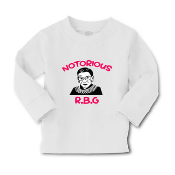 Baby Clothes Notorious R.B.G Ruth Bader Ginsburg Boy & Girl Clothes Cotton