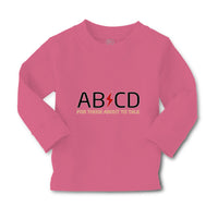 Baby Clothes Ab Cd Abcd Rock & Roll Funny Humor Boy & Girl Clothes Cotton - Cute Rascals