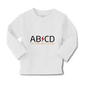 Baby Clothes Ab Cd Abcd Rock & Roll Funny Humor Boy & Girl Clothes Cotton