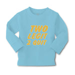 Baby Clothes 2 Legit 2 Quit Funny Humor Boy & Girl Clothes Cotton - Cute Rascals