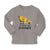 Baby Clothes My Daddy Pours Concrete Profession with Working Vehicle Cotton - Cute Rascals