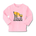 Baby Clothes My Daddy Pours Concrete Profession with Working Vehicle Cotton - Cute Rascals