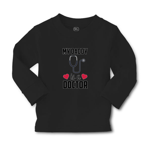 Baby Clothes My Daddy Is A Doctor with Stethoscope and Red Hearts Cotton - Cute Rascals