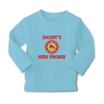 Baby Clothes Daddy's New Probe with Badge Boy & Girl Clothes Cotton - Cute Rascals