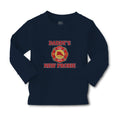 Baby Clothes Daddy's New Probe with Badge Boy & Girl Clothes Cotton