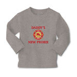 Baby Clothes Daddy's New Probe with Badge Boy & Girl Clothes Cotton - Cute Rascals