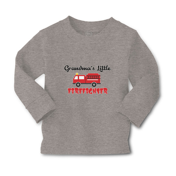 Baby Clothes Grandma's Little Firefighter with Working Vehicle Cotton - Cute Rascals