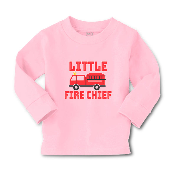 Baby Clothes Little Fire Chief Profession with Working Vehicle Cotton - Cute Rascals