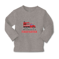 Baby Clothes My Uncle's A Firefighter with Working Vehicle Boy & Girl Clothes - Cute Rascals