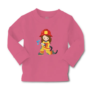 Baby Clothes Firefighter Girl Hose Professions Firefighter Boy & Girl Clothes