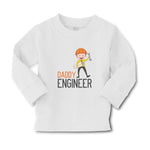 Baby Clothes Daddy Engineer Profession Boy with Helmet and Tools Cotton - Cute Rascals