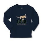 Baby Clothes Future Paleontologist Profession and Dinosaur Skull and Skeleton - Cute Rascals