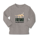 Baby Clothes Future Paleontologist Profession and Dinosaur Skull and Skeleton - Cute Rascals