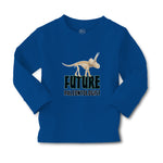 Baby Clothes Future Paleontologist Profession and Dinosaur Skull and Skeleton - Cute Rascals