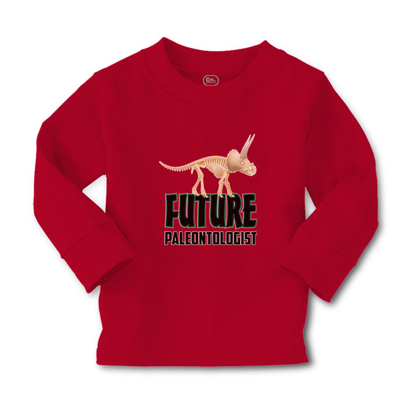 Baby Clothes Future Paleontologist Profession and Dinosaur Skull and Skeleton - Cute Rascals