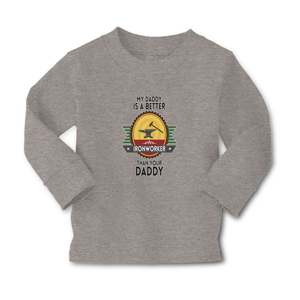 Baby Clothes My Daddy Is A Better Iron Worker than Your Daddy Boy & Girl Clothes - Cute Rascals