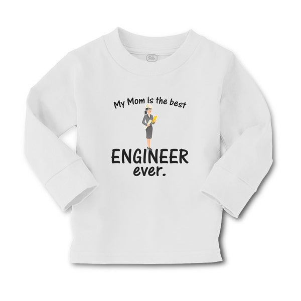 Baby Clothes My Mom Is The Best Engineer Ever. Boy & Girl Clothes Cotton - Cute Rascals