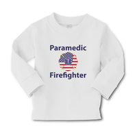 Baby Clothes Paramedic Firefighter Profession Country Flag Boy & Girl Clothes - Cute Rascals
