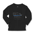 Baby Clothes My Daddy Is A Sheriff Country Police Flag Boy & Girl Clothes Cotton