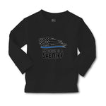 Baby Clothes My Daddy Is A Sheriff Country Police Flag Boy & Girl Clothes Cotton - Cute Rascals