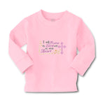 Baby Clothes I Will Praise The Lord with My Whole Heart Religious Cross Cotton - Cute Rascals