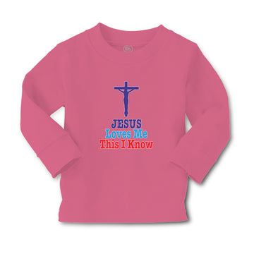 Baby Clothes Jesus Loves Me This I Know Cross Boy & Girl Clothes Cotton