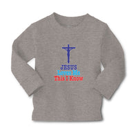 Baby Clothes Jesus Loves Me This I Know Cross Boy & Girl Clothes Cotton - Cute Rascals