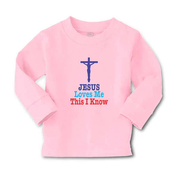 Baby Clothes Jesus Loves Me This I Know Cross Boy & Girl Clothes Cotton - Cute Rascals