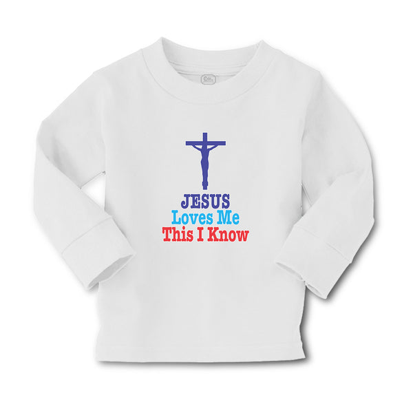 Baby Clothes Jesus Loves Me This I Know Cross Boy & Girl Clothes Cotton - Cute Rascals