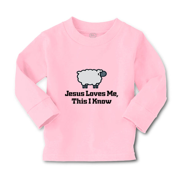 Baby Clothes Jesus Loves Me This I Know Christian Jesus God Style C Cotton - Cute Rascals